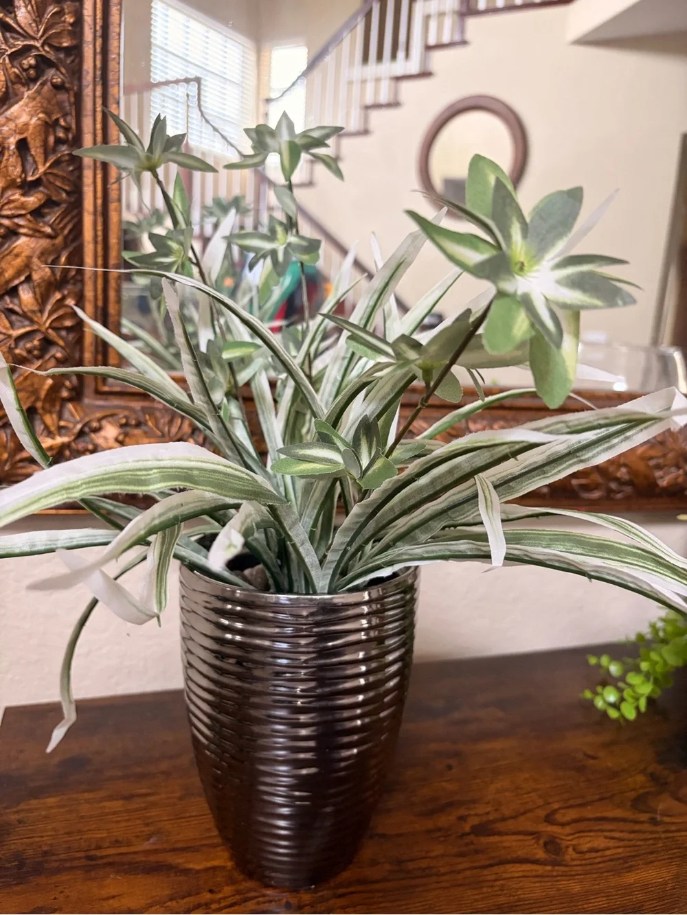 Faux Plant in planter